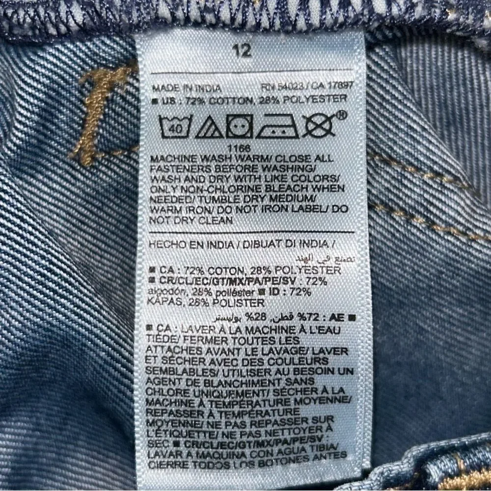 Old Navy Skinny Built In Tough Denim Jeans